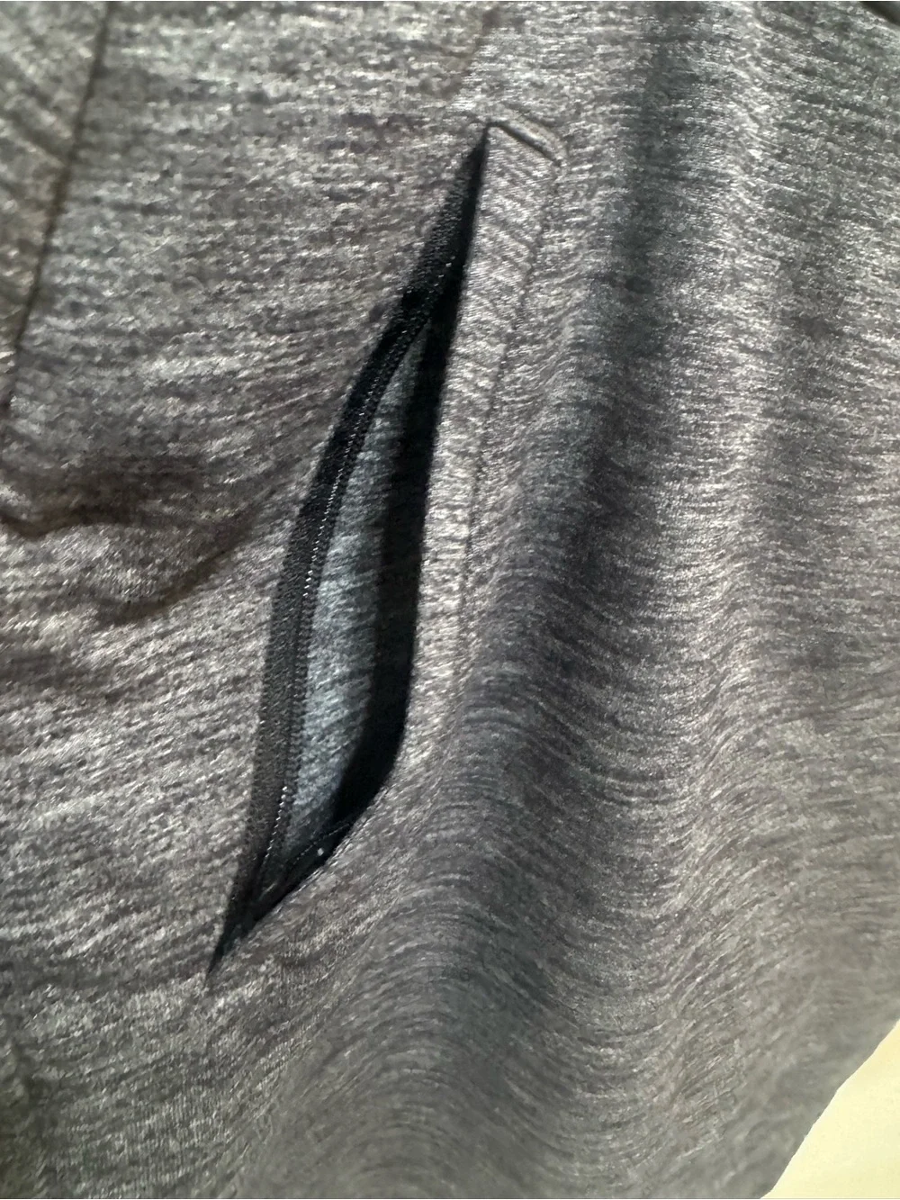Athleta Metro Downtown Skort Gray Size L Athletic Zip Pockets Golf Tennis Sport